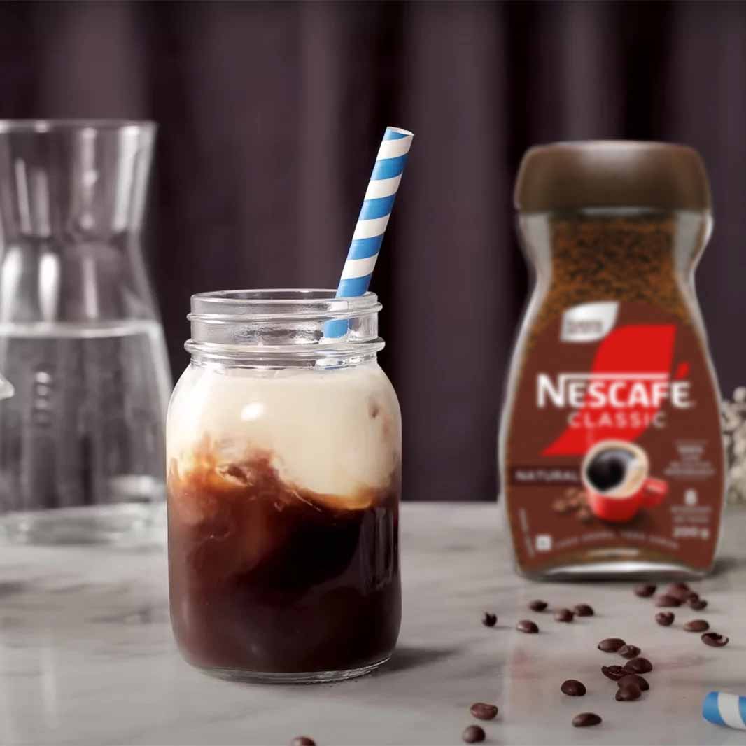 Nescafé frappé: receta irresistible con chocolate extrafino